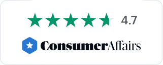 Consumer Affairs trusted partner badge