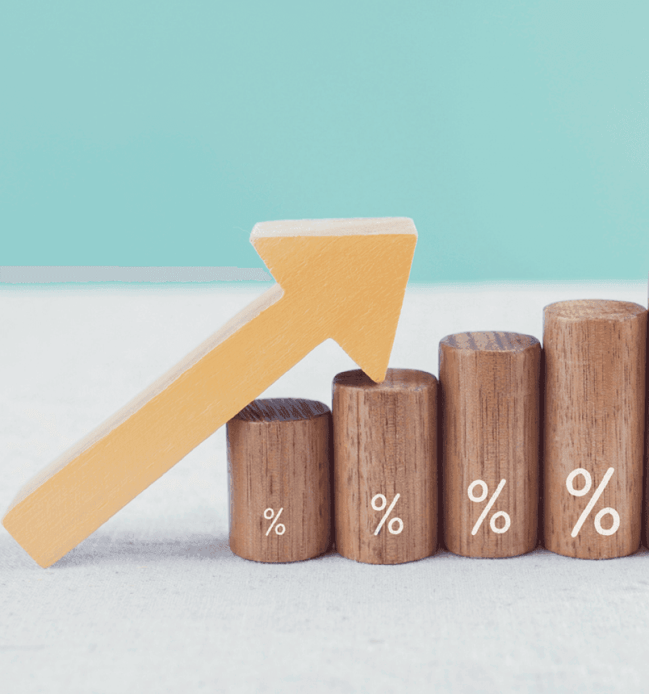 Federal interest rates increase chart